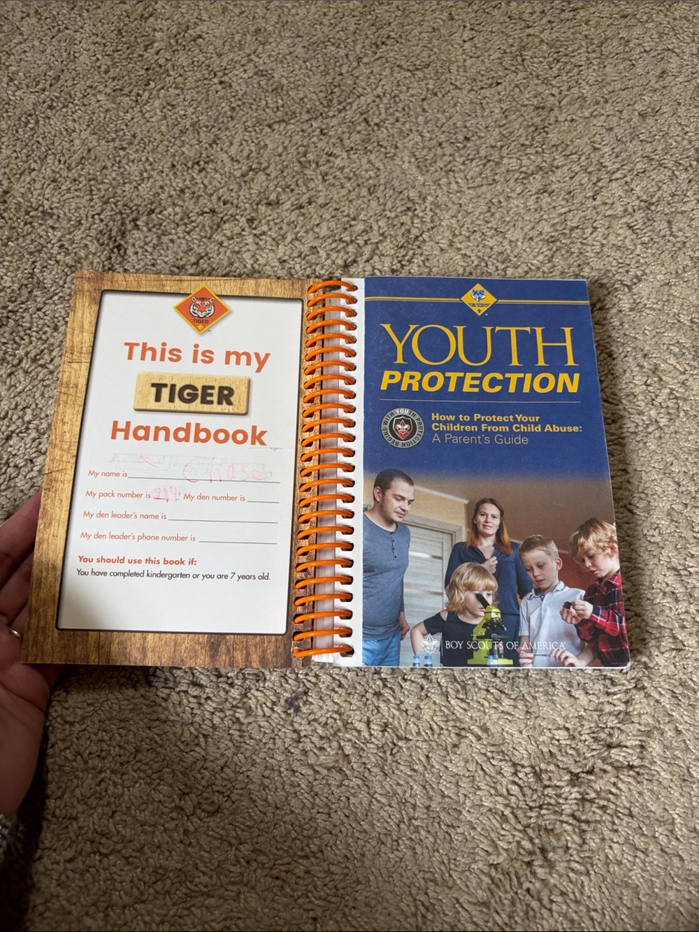 Tiger Cub Scout Handbook - Picture 3 of 3